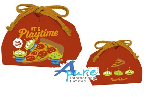 大西賢製販-Disney Pixar三眼仔午餐抽繩袋/便當袋/飯盒袋/索繩袋(日本直送&日本製造)
