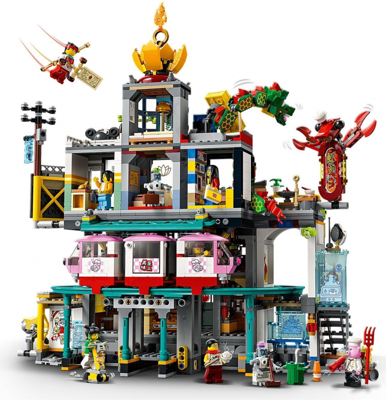 Lego 80036 萬千城 The City of Lanterns (Monkie Kid) - Brickation