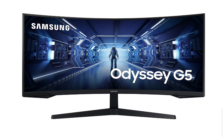 Samsung 34" Odyssey G5 曲面電競顯示器 (165Hz) - LC34G55TWWCXXK
