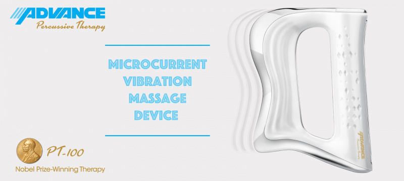 ADVANCE PT-100 微電流物理治療振動肌筋膜按摩儀 Microcurrent Vibration Massage Device