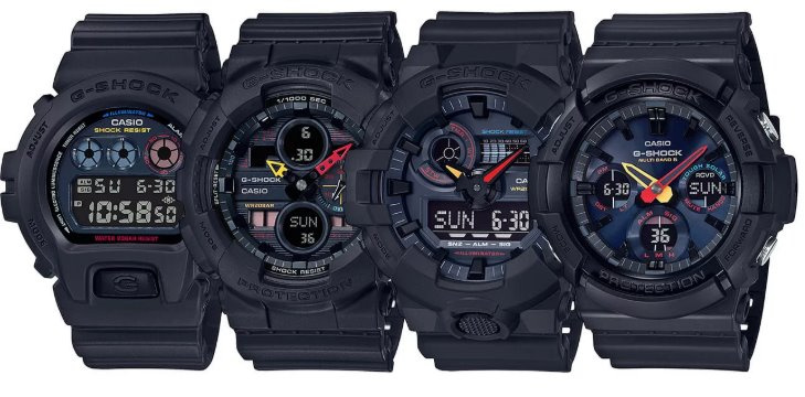 G-Shock 霓虹彩色系列 "Neo Tokyo" Series 手錶 [4款]