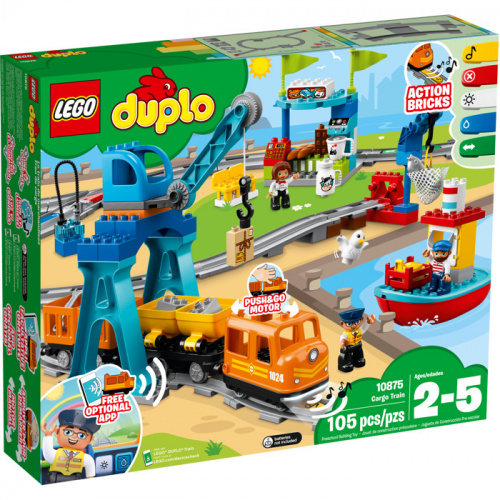 Lego 10875 載貨列車 Cargo Train (Duplo)