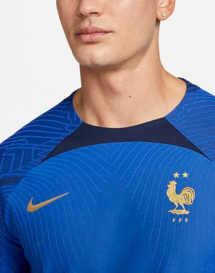 Nike France 法國 2022-24 Strike Elite Dri-Fit Adv 藍色球員版訓練球衣