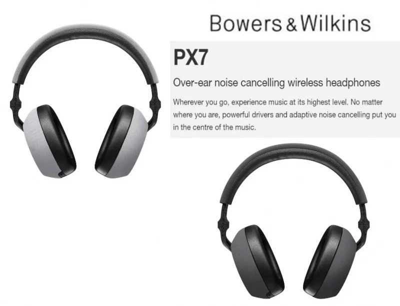 Bowers & Wilkins PX7 無線降噪耳機 [2色]