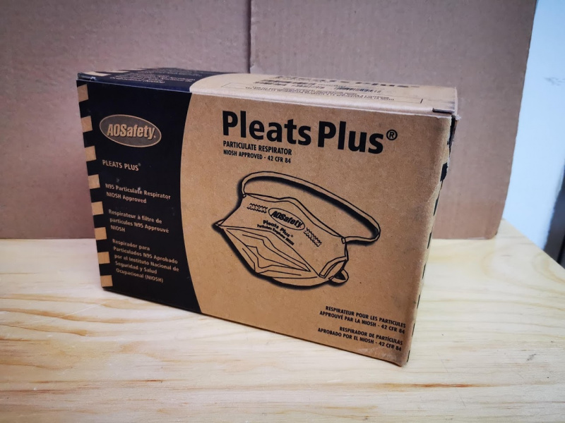 AOSafety Pleats Plus N95醫療用外科口罩 D R Trade