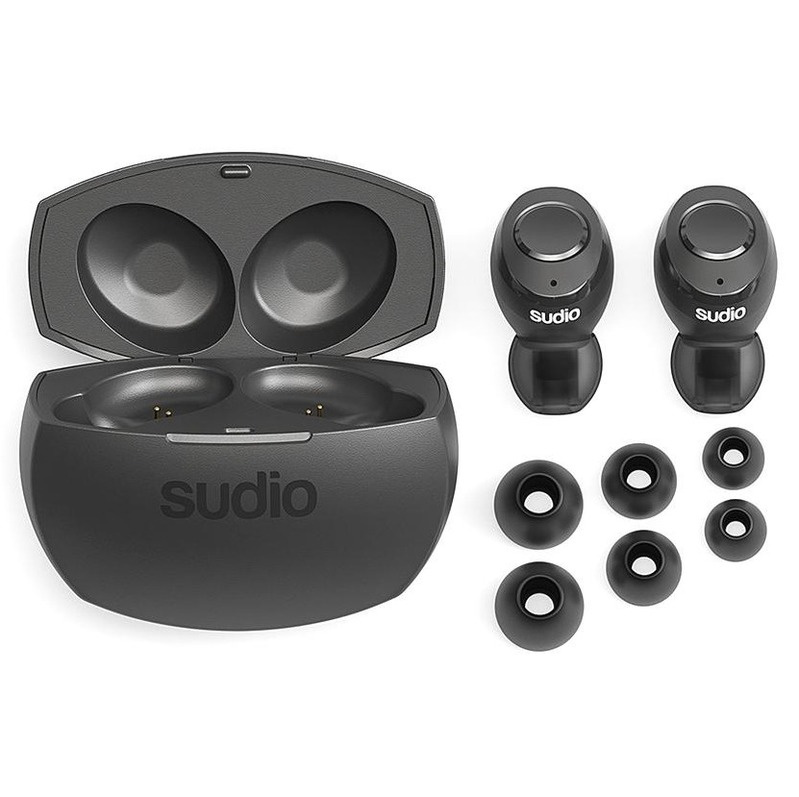 SUDIO - Tolv R Truly Wireless Earbuds - Black  真無線藍牙耳機