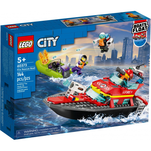 Lego 60373 消防救援船 Fire Rescue Boat (City)