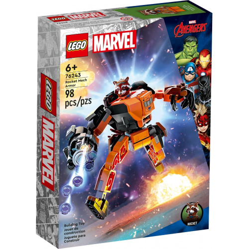 Lego 76243 Rocket Mech Armor 武裝機甲 (Marvel)