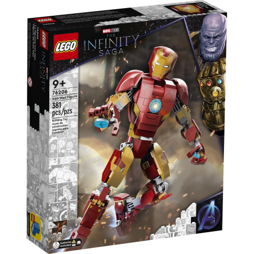 Lego  76206 鐵甲奇俠人仔 Iron Man Figure (Marvel)