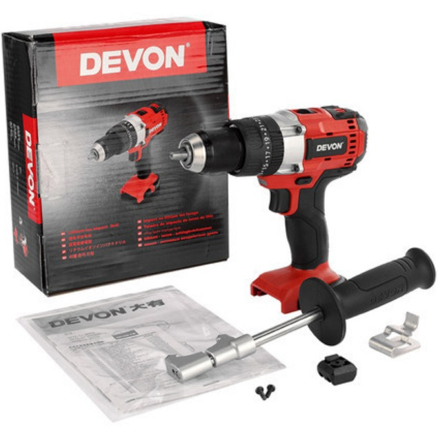 限時促銷] 大有 DEVON 5283 震動電鑽 120牛頓米 三用 鑽木 鑽鐵 鑽牆 電鑽 20V