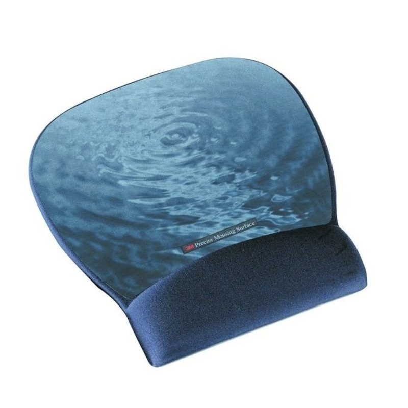 3M MW311BE Precise Mousing Surface with Gel-Filled Wrist Rest, Blue【香港行貨保養】