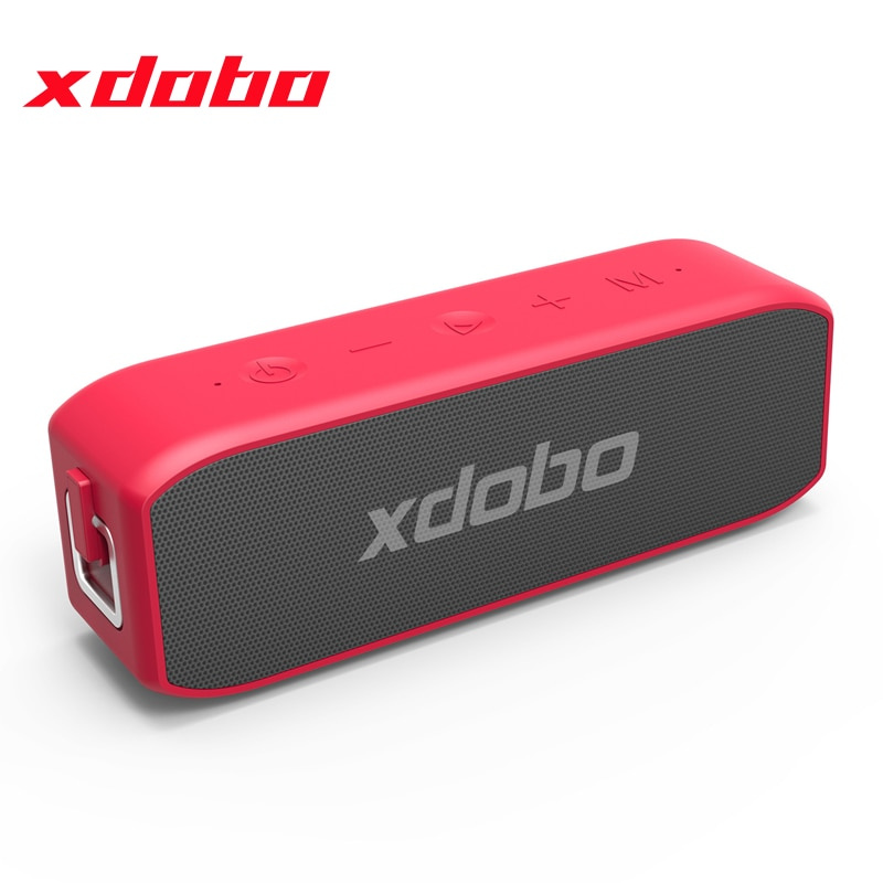 xdobo無線藍牙音箱便攜音柱TWS毒蛇音效重低音電腦戶外防水音箱