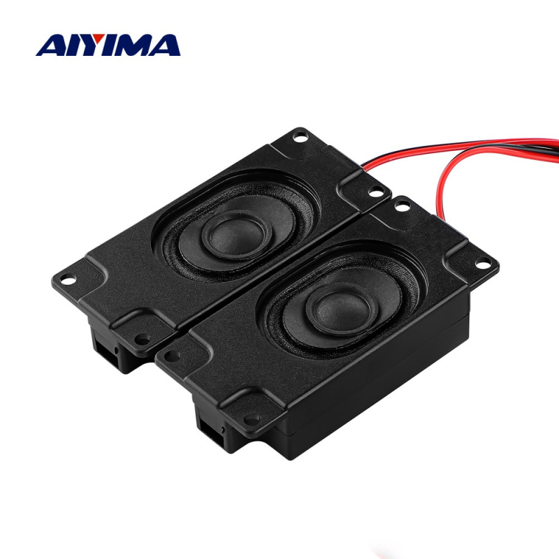 AIYIMA 2Pcs Audio Portable Speakers 3070 Box Speaker 8 Ohm 5W DIY Mini TV Computer Speakers