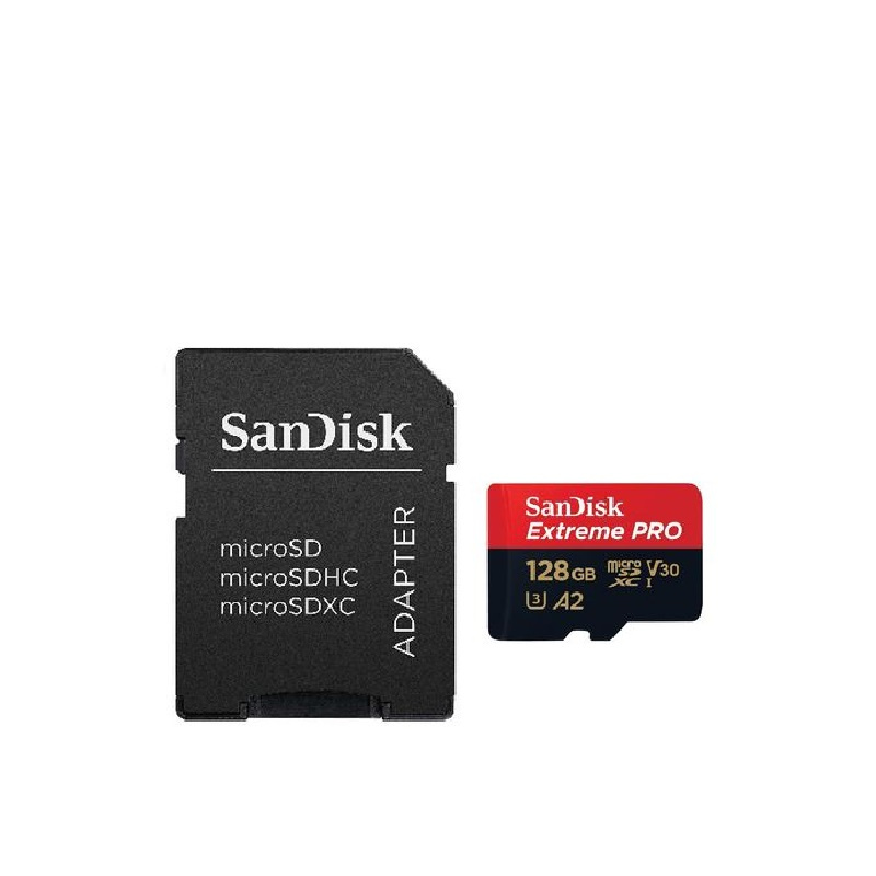 SanDisk Extreme Pro A2 128GB MicroSD with Adapter 【香港行貨保養】
