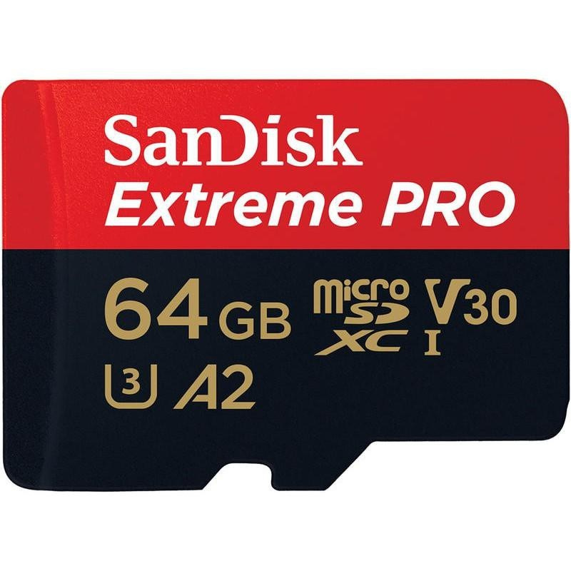 SanDisk Extreme Pro A2 64GB MicroSDXC 【香港行貨保養】