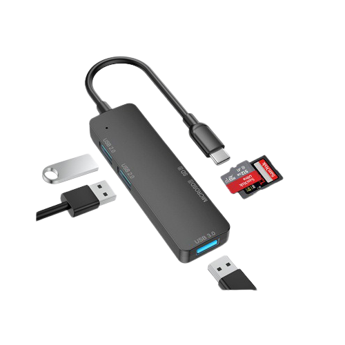 VTG USB-C Hub 五合一擴展讀卡器 [支援USB+SD+MicroSD]