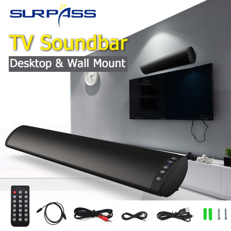 Home Theater Sound System Bluetooth Speaker Computer Speakers TV Sound Bar Battery Desktop and Wall Mounted For PC TV Indoor SPK