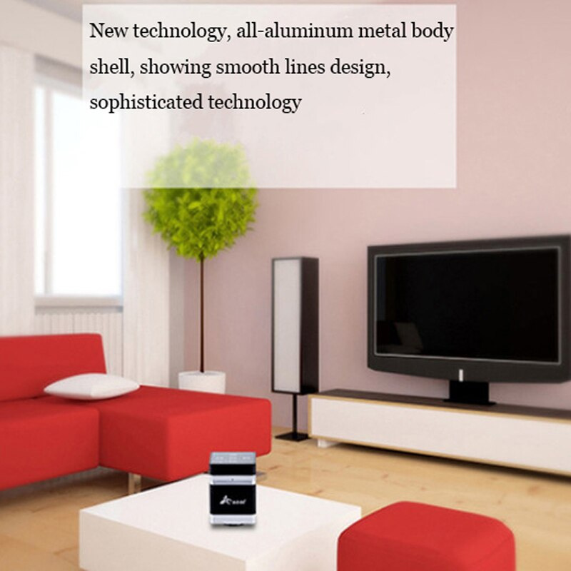 ADIN 便攜式金屬無線藍牙振動揚聲器免提立體聲 3D HIFI 環繞揚聲器適用於智能手機 PC MP3 MP4
