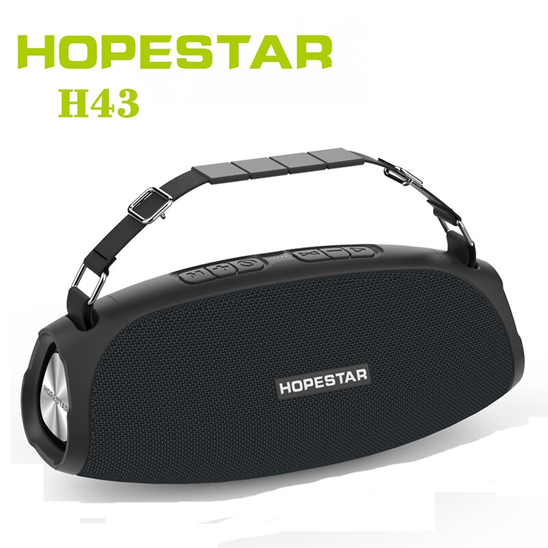 HOPESTAR H43 藍牙音箱無線擴音器調頻收音機便攜防水電腦音箱低音炮