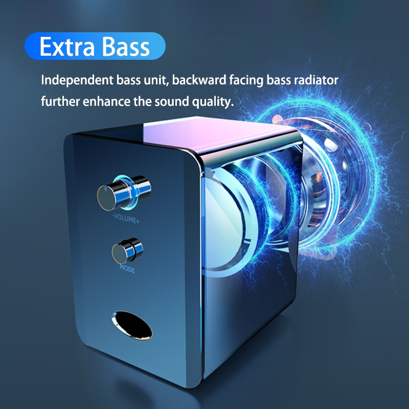 家庭影院系統 Soundbar 電視低音炮揚聲器藍牙 Caixa De Som Para PC Sound Bar Boombox 影院電腦音箱 2.1