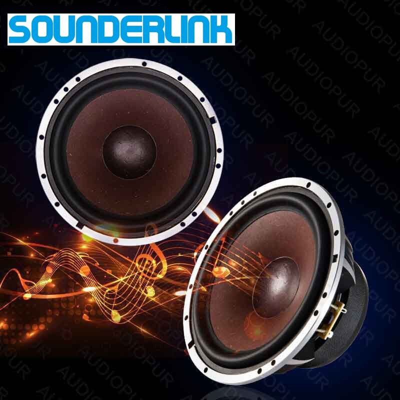 1 PC Sounderlink Top end 6.5inch 350W car subwoofer speaker Bass raw driver woofer transducer loudspeaker home theater Diy
