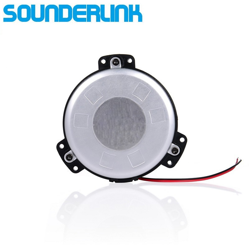1 PC Sounderlink 觸覺換能器迷你音樂振動器低音振動揚聲器共振低音炮適用於家庭影院沙發汽車座椅