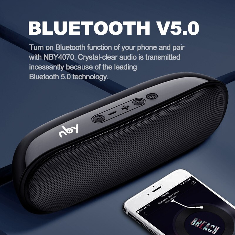 便攜式藍牙音箱 10W 無線音箱帶低音炮支持 TF USB FM 收音機適用於筆記本電腦