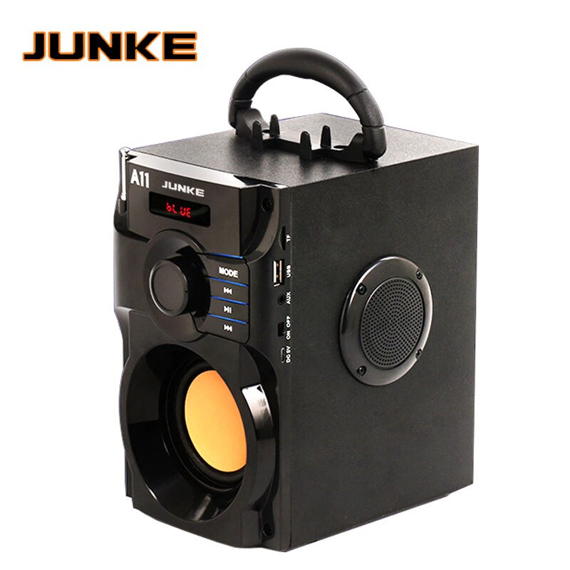 JUNKE 2.1 音箱立體聲和低音炮藍牙音箱便攜式無線揚聲器 Mp3 音響系統電腦柱