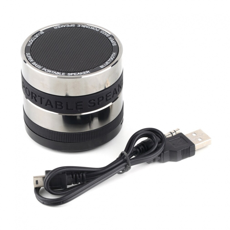 迷你音箱 MP3 播放器 Aux 便攜式無線音箱適用於平板電腦連接 3.5 毫米插孔