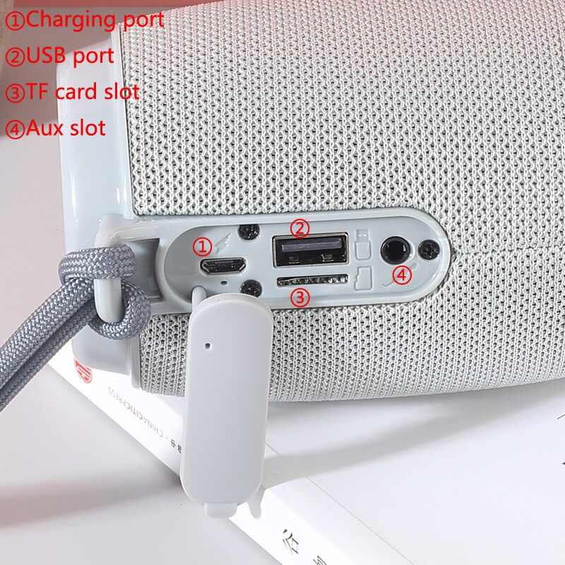 全新 TG625 便攜式無線藍牙音箱迷你台式電腦音箱 FM 收音機 TWS