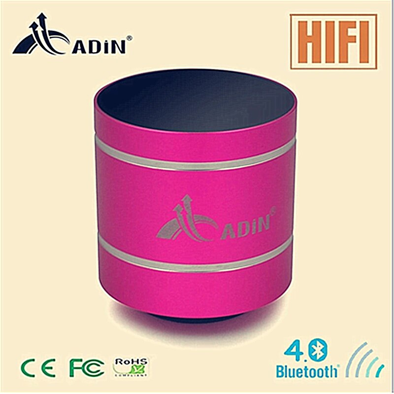 Mini Portable Adin Vibration Bluetooth Speaker Wireless Subwoofer Column Resonance Speaker Outdoor Computer Speakers For Phone