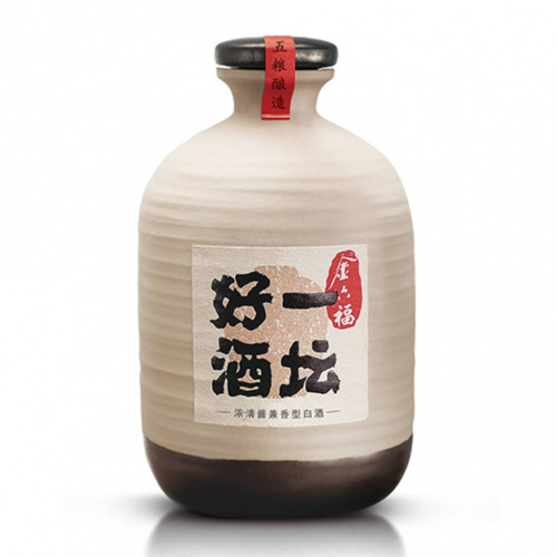 金六福 - 一壇好酒 (陶壇) - 500毫升 - 40.8%酒精度
