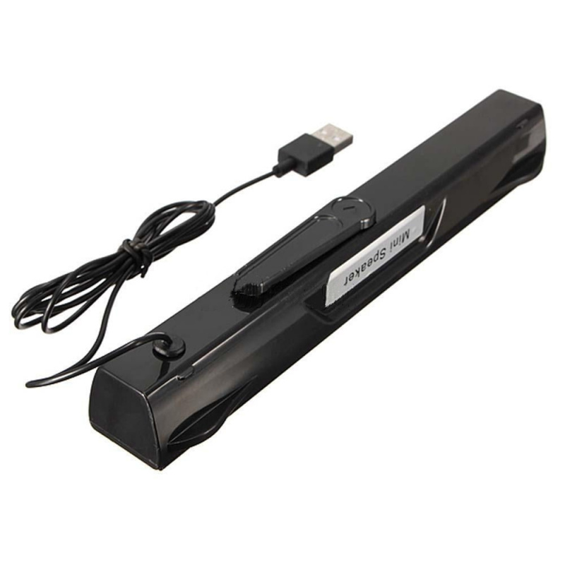 便攜式電腦立體聲全頻 USB 多媒體迷你音箱適用於電腦台式電腦筆記本電腦揚聲器箱