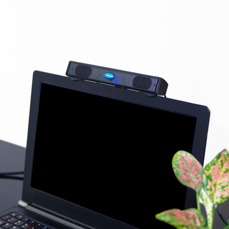 便攜式 USB 供電電腦音箱迷你條形音箱適用於 PC 筆記本派對