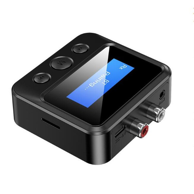 藍牙 5.0 發射器接收器 EDR 無線適配器 USB 加密狗 3.5 毫米 AUX RCA 適用於電視 PC 耳機揚聲器