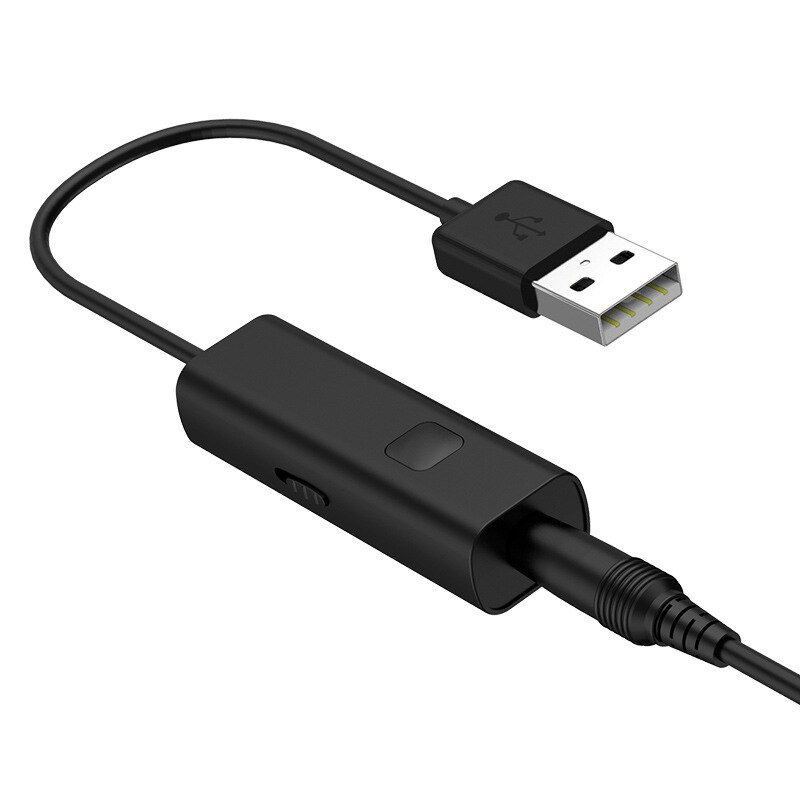 USB 2 合 1 藍牙 4.2 音頻發射器接收器 3.5 毫米無線音樂適配器適用於 PC 智能手機揚聲器