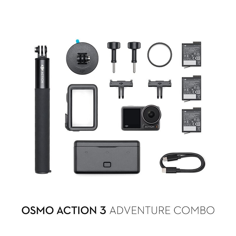 超特価セール 【美品】DJI Osmo 新品上市：全新DJI大疆Osmo Action3 运动相机发布$329 Standard Action  4K Combo