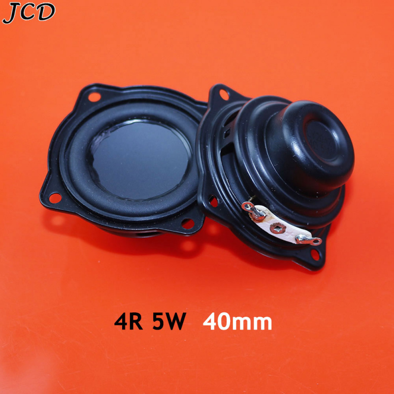JCD 4歐5瓦4R 5W 40mm全頻音響喇叭hifi發燒擴音器DIY家庭影院擴音器藍牙音箱