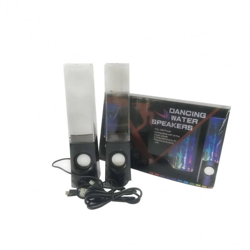 2021 兩個 USB LED 發光 Altaises 用於跳舞水 Fuente 音樂到 PC 便攜式授權器適用於立體聲揚聲器辦公室