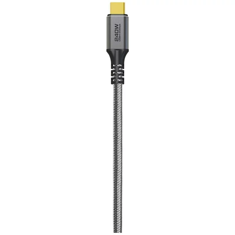 Verbatim Tough Max 240W USB4 Type C 至 Type C 充電傳輸線 (66822/66823)