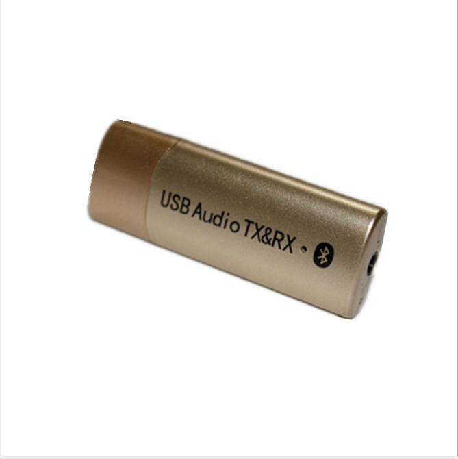2 合 1 Free Drive 無線藍牙 4.2 立體聲 3.5 毫米 USB 音頻插孔發射器和接收器，適用於計算機 揚聲器