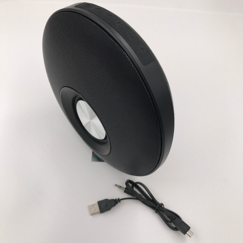 高保真無線揚聲器藍牙立體聲播放器帶 Aux 支持 USB TF 卡雙 5W 適用於移動 PC 1 件