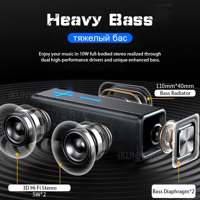 藍牙音箱 Portable Soundbar Bass Subwoofer Parlante Haut-parleurs Altavoz AUX USB 電腦音箱 Power Bank Boombox