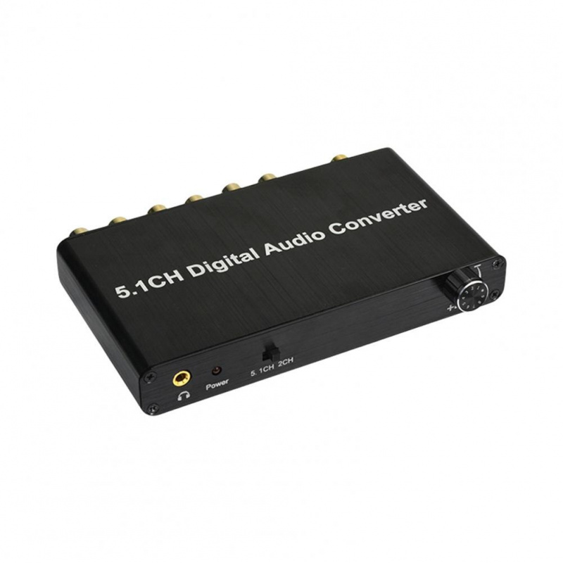 出色的 DTS 解碼 Spdif 輸入到 5.1CH 音頻解碼器 ABS 數字音頻解碼器 揚聲器的良好音效