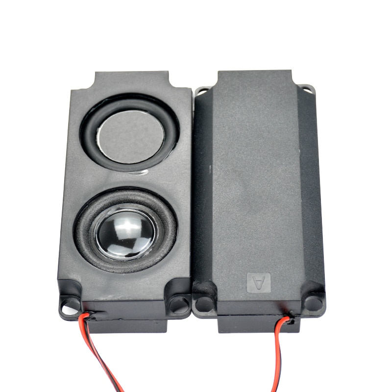 AIYIMA 2Pcs Audio Portable Speakers 10045 LED TV Speaker 8 Ohm 5W Double Diaphragm Bass Computer Speaker DIY For Home Theater