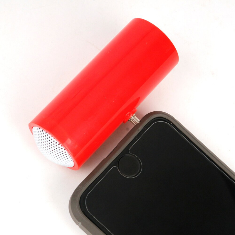 3.5 毫米直接插入立體聲迷你揚聲器麥克風便攜式揚聲器 MP3 音樂播放器揚聲器適用於手機和平板電腦