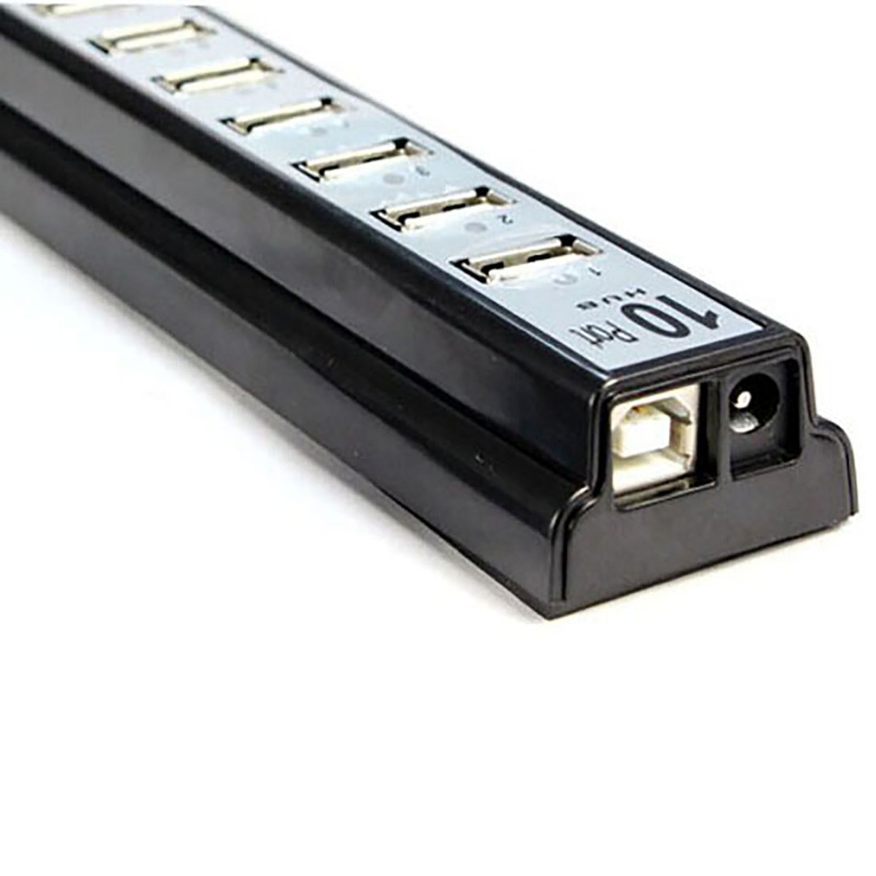 10 端口 USB 適配器 USB2.0 Power Strip ladron usb multiple splitter for pc computer multi port several ports Hi