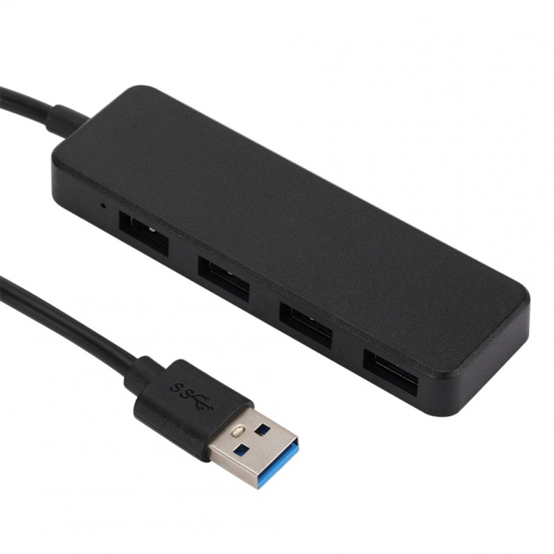 USB 集線器 3.0 USB 3 0 集線器多 USB 分配器 4 端口電源適配器多擴展器適用於聯想小米 Macbook PC 集線器配件