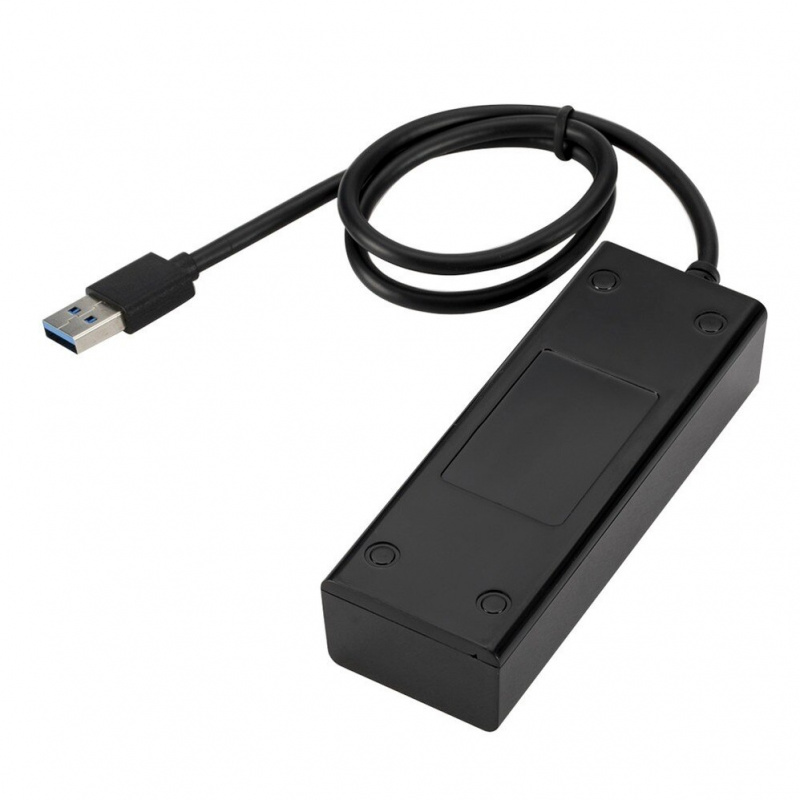USB 4 端口高速 HUB 高速 4 端口 USB 3.0 多 HUB 分路器擴展，適用於台式 PC 筆記本電腦適配器 USB 2.0 HUB