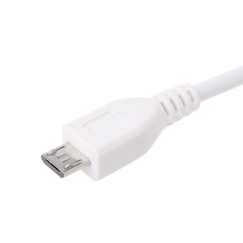 1 件 3 端口 USB 2.0 集線器分離器組合微型 USB 連接器電纜 OTG SD TF 讀卡器高速全新